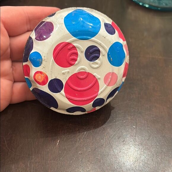 3 Colorful Polka dot metal Noise Makers - Picture 6 of 7